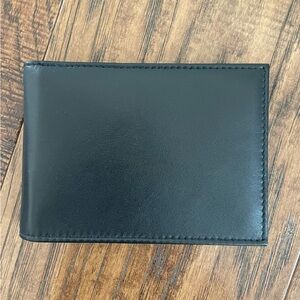 Bosca 1911 Black Leather Wallet